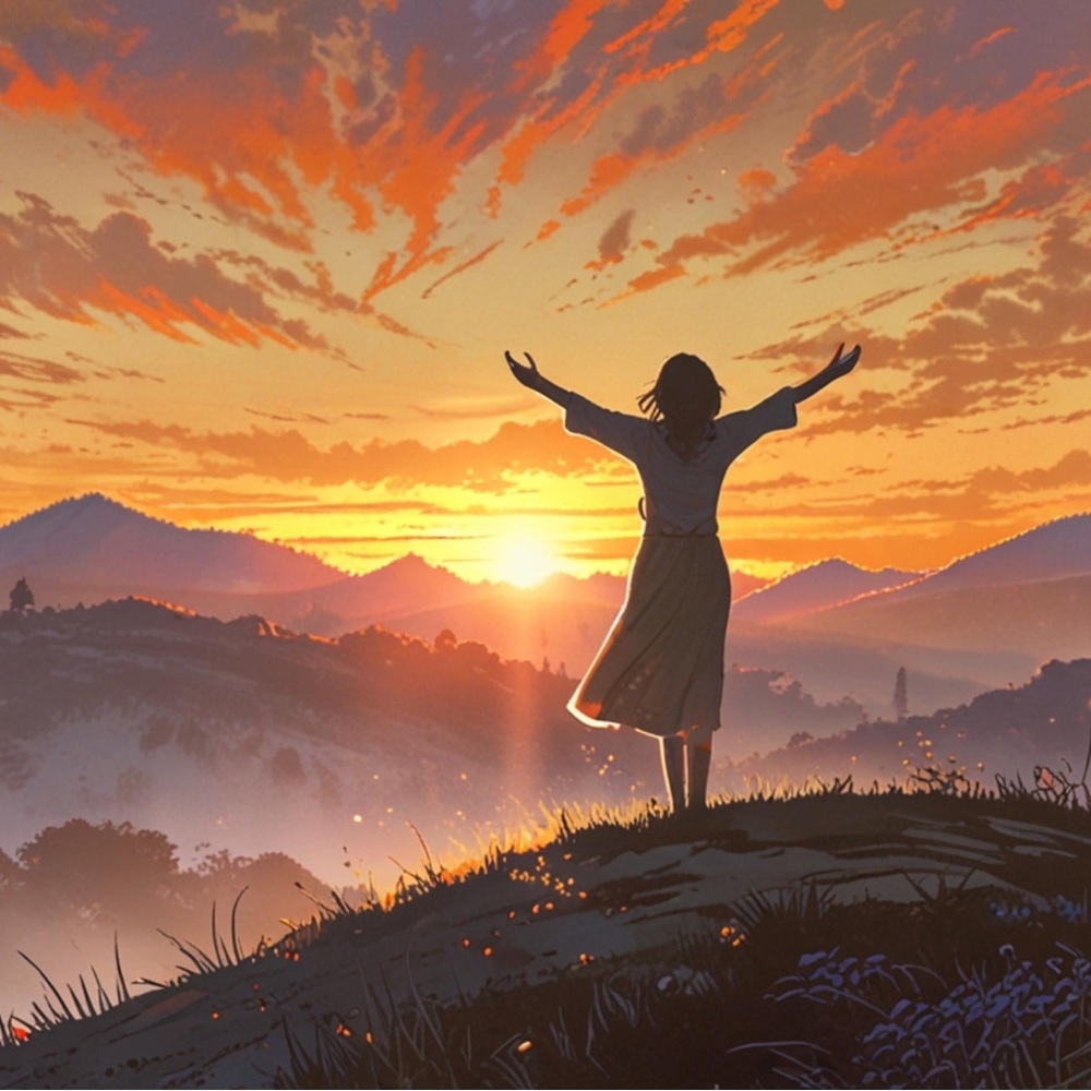 Rise & shine embrace today HD metal art print 4 x 6 inches
